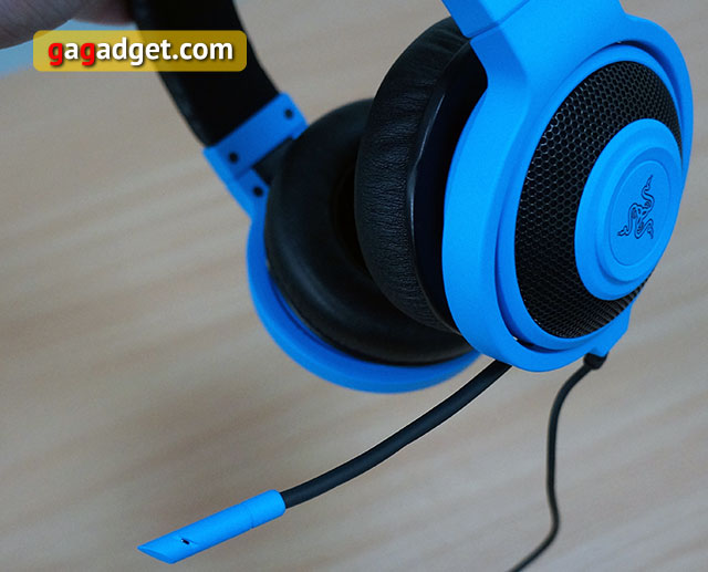 Голубой кракен: обзор игровой гарнитуры Razer Kraken Pro Neon-8