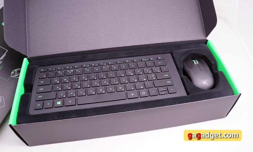 Обзор наколенного комплекта клавиатуры и мыши Razer Turret-4