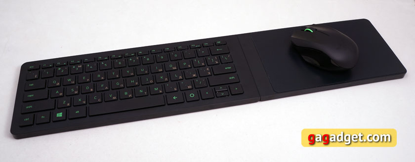 Обзор наколенного комплекта клавиатуры и мыши Razer Turret-7