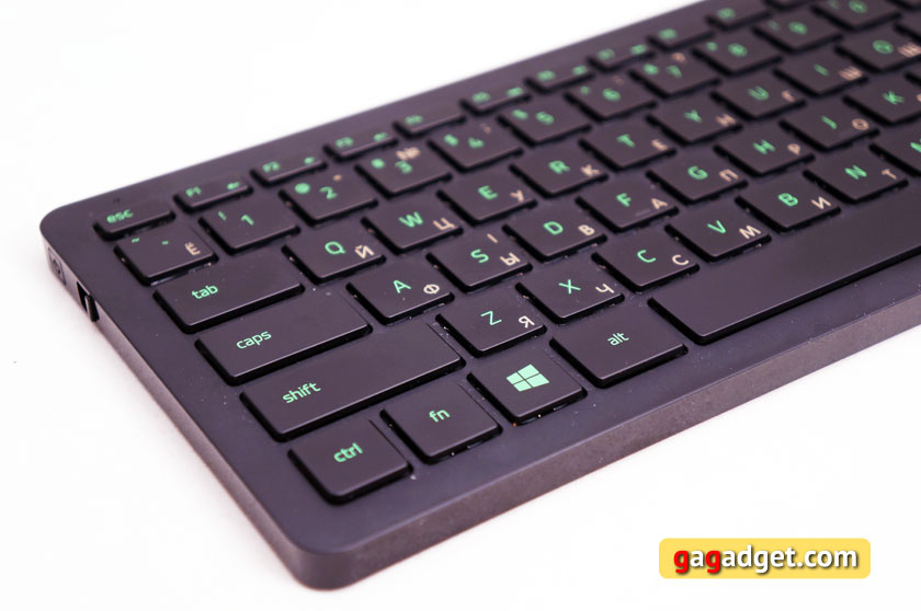 Обзор наколенного комплекта клавиатуры и мыши Razer Turret-11