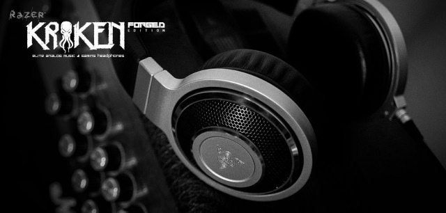 Геймерская гарнитура Razer Kraken Forged Edition с алюминиевыми чашками