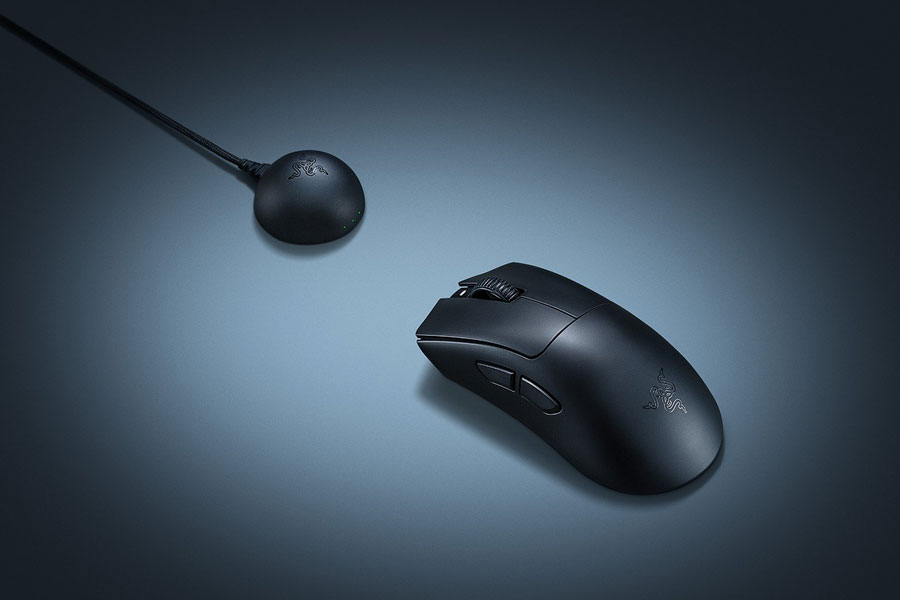 Вид зверху Razer DeathAdder V4 Pro