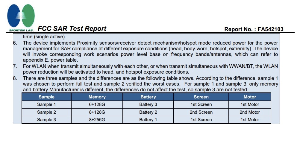 Details of the Redmi smartphone