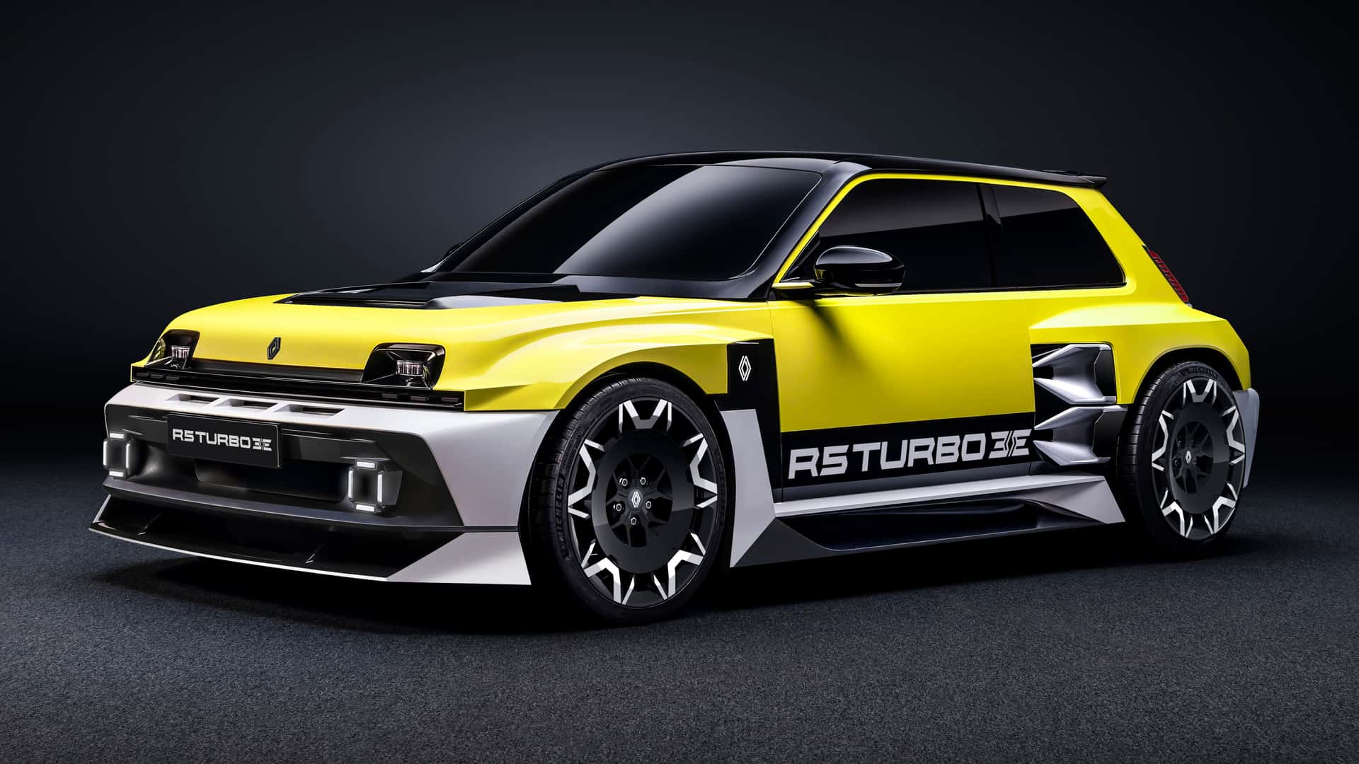 Intérieur de la Renault 5 Turbo 3E