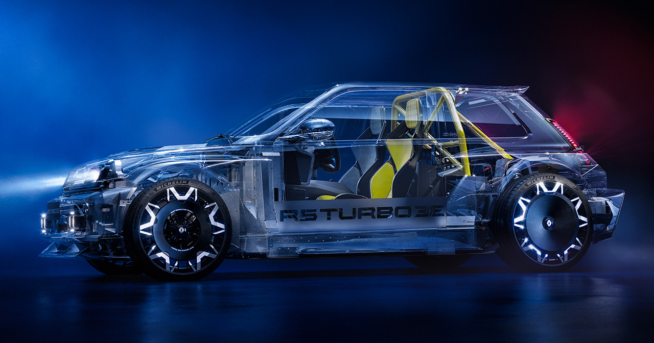 Renault 5 Turbo 3E у стилі суперкара