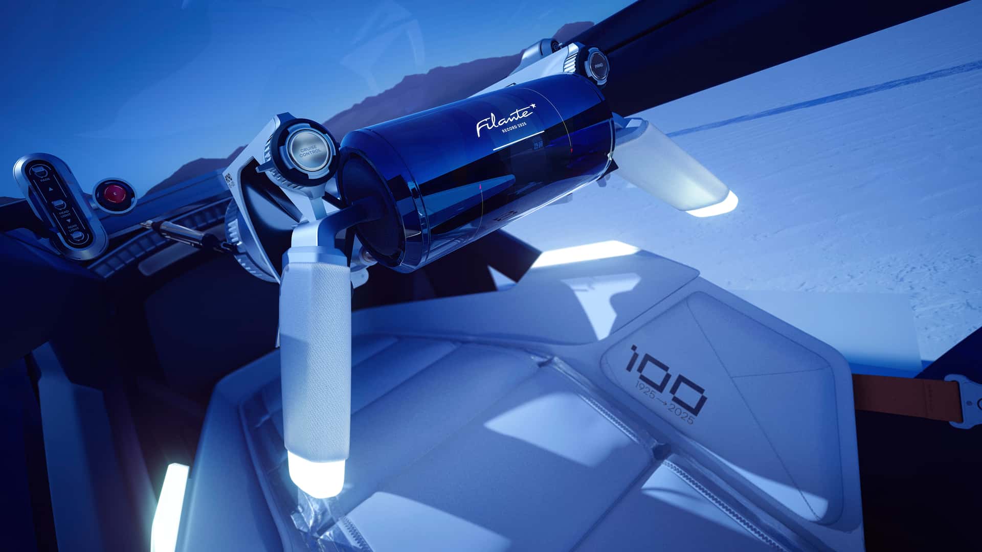 Renault Filante Record 2025 technologies