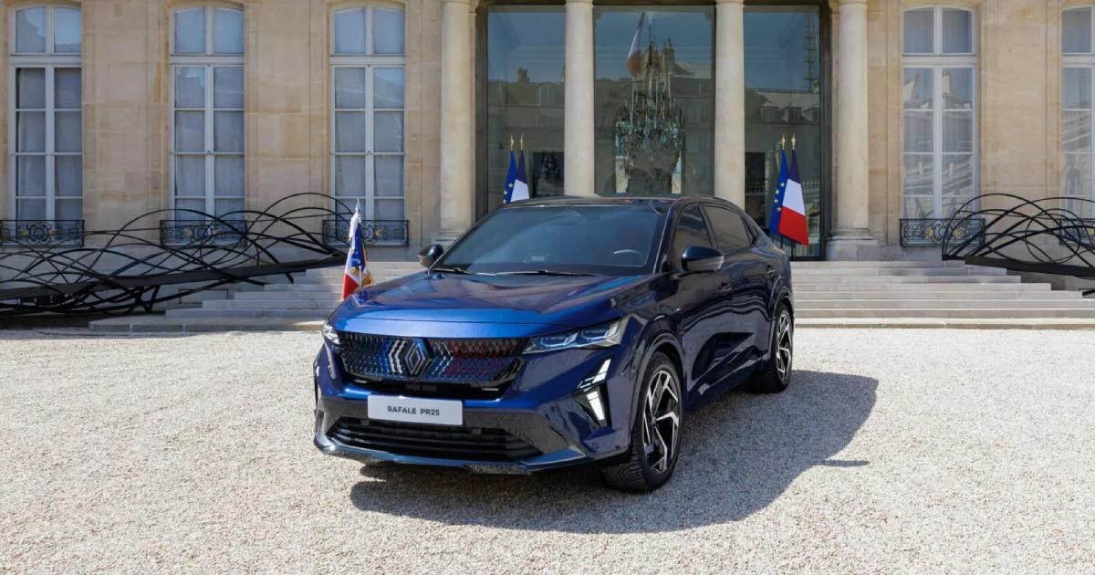 The Renault Rafale Presidential Edition