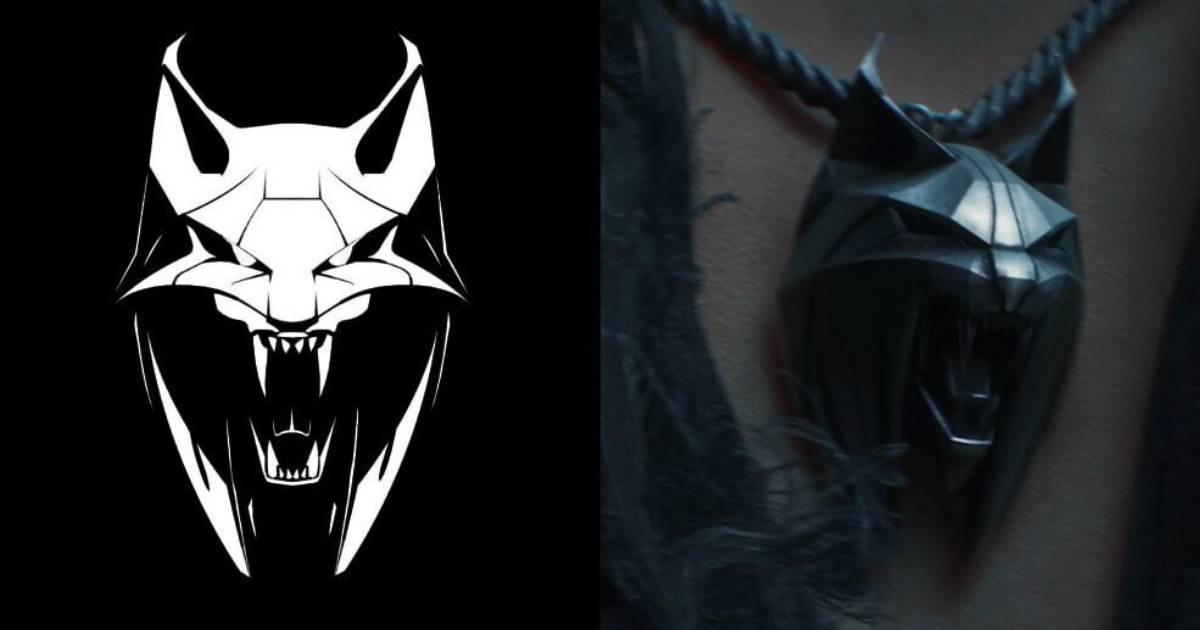Ciri's medallion in the trailer