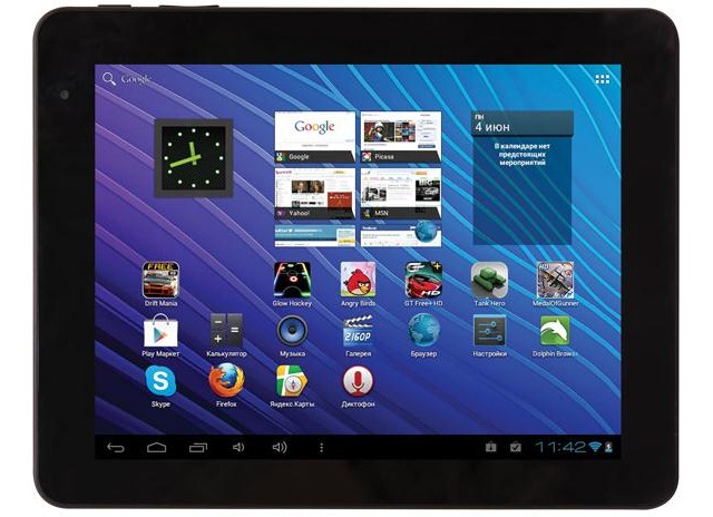 Планшет Ritmix RMD-1075 с поддержкой 3G и GPS/ГЛОНАСС