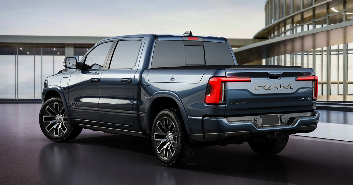 Ram 1500 Ramcharger - side view
