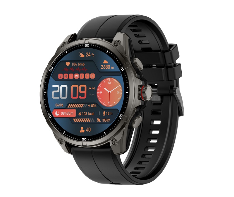 Black Rollme GT 3 smartwatch