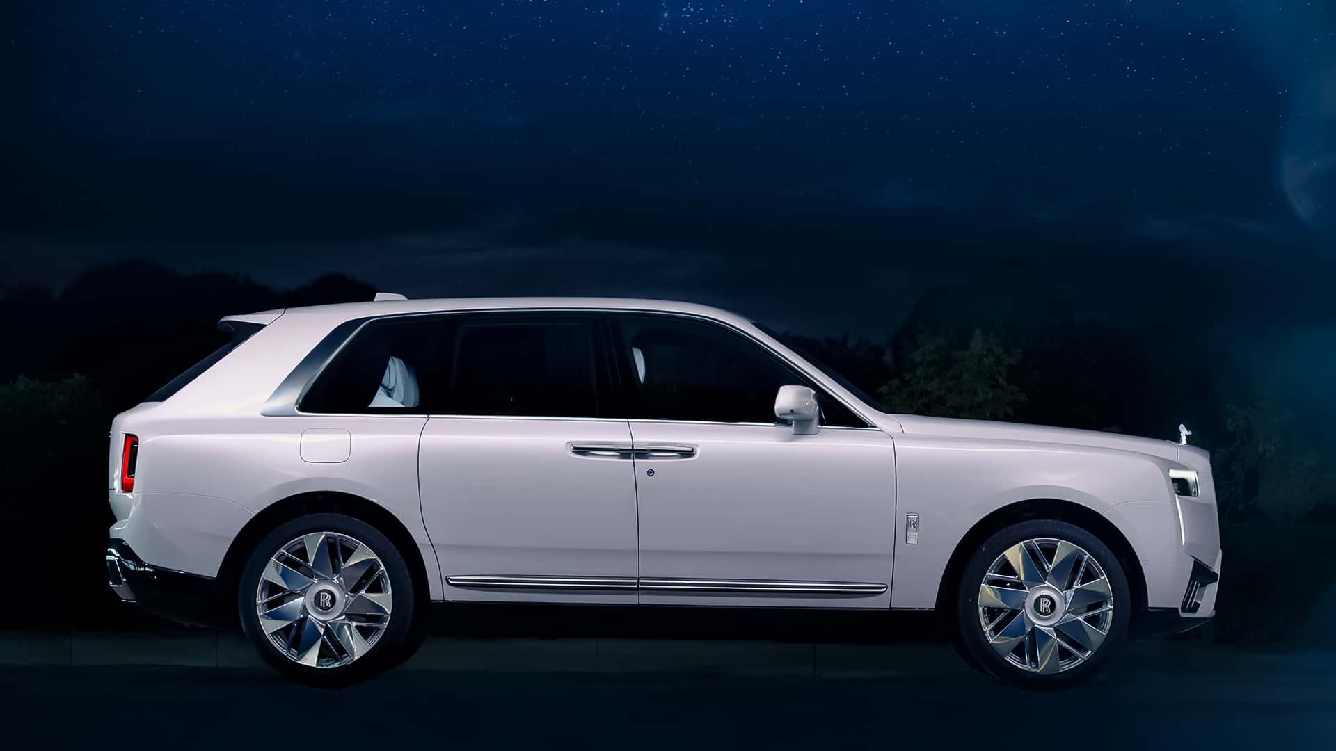 Figure Spirit of Ecstasy Rolls-Royce Cullinan Cosmos