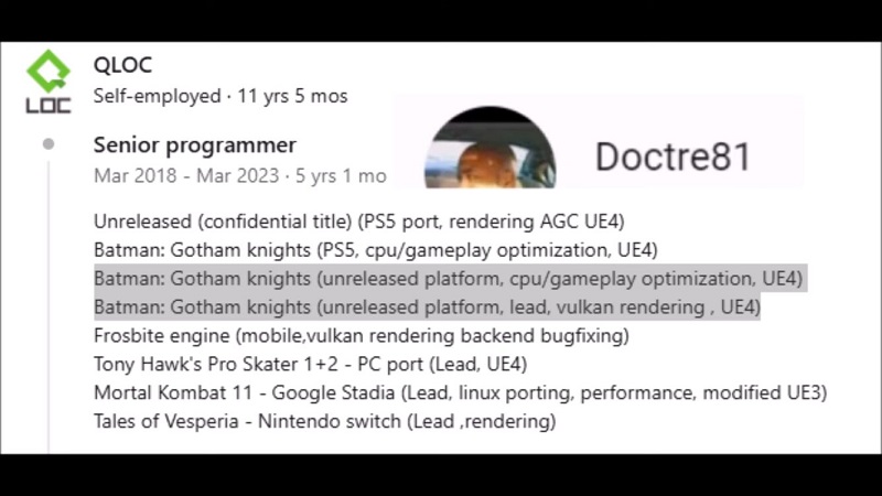 Screenshot of Łukasz Łoziński's profile on LinkedIn