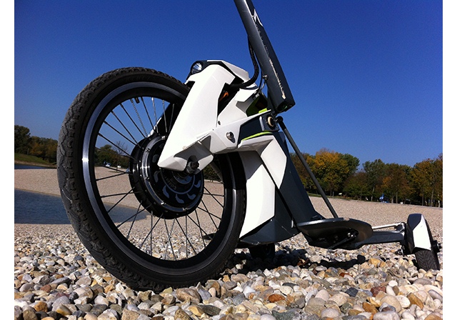 Трехколесный складной электросамокат S3TR
