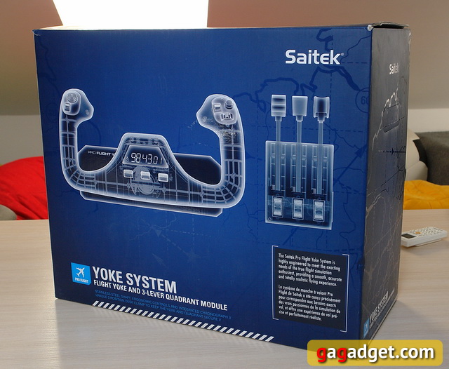 Обзор авиационного штурвала Saitek Pro Yoke Flight System-3
