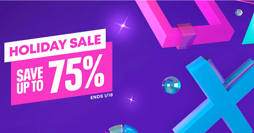 В PlayStation Store продолжается Holiday Sale до 18 января. Эксклюзивы Sony, подписки, шутеры и другие игры со скидками до 75%