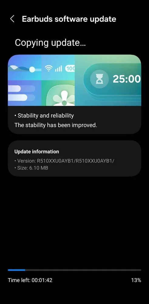 New update for Galaxy Buds 2 Pro headphones
