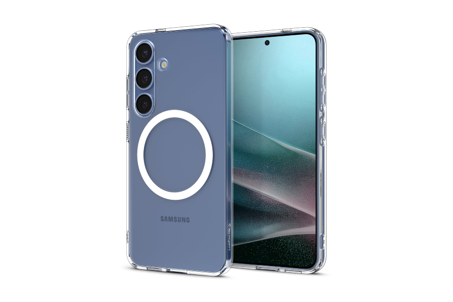 Samsung Galaxy S25 Plus smartphone in blue colour