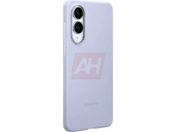 Image de la coque en silicone bleue pour Samsung Galaxy S25 Edge