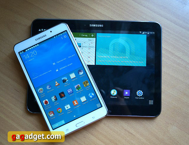 Парный обзор планшетов Samsung Galaxy Tab 4 7.0 и 10.1: кто будет в роли некрасивой подружки?