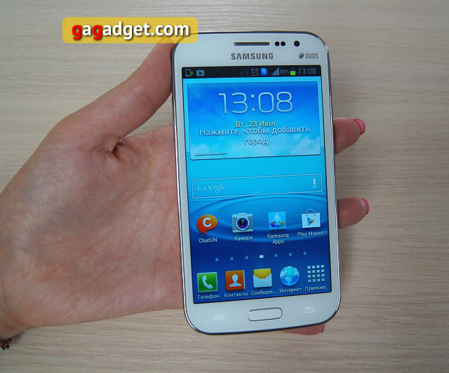 Обзор Samsung Galaxy Win: главное не победа, а участие