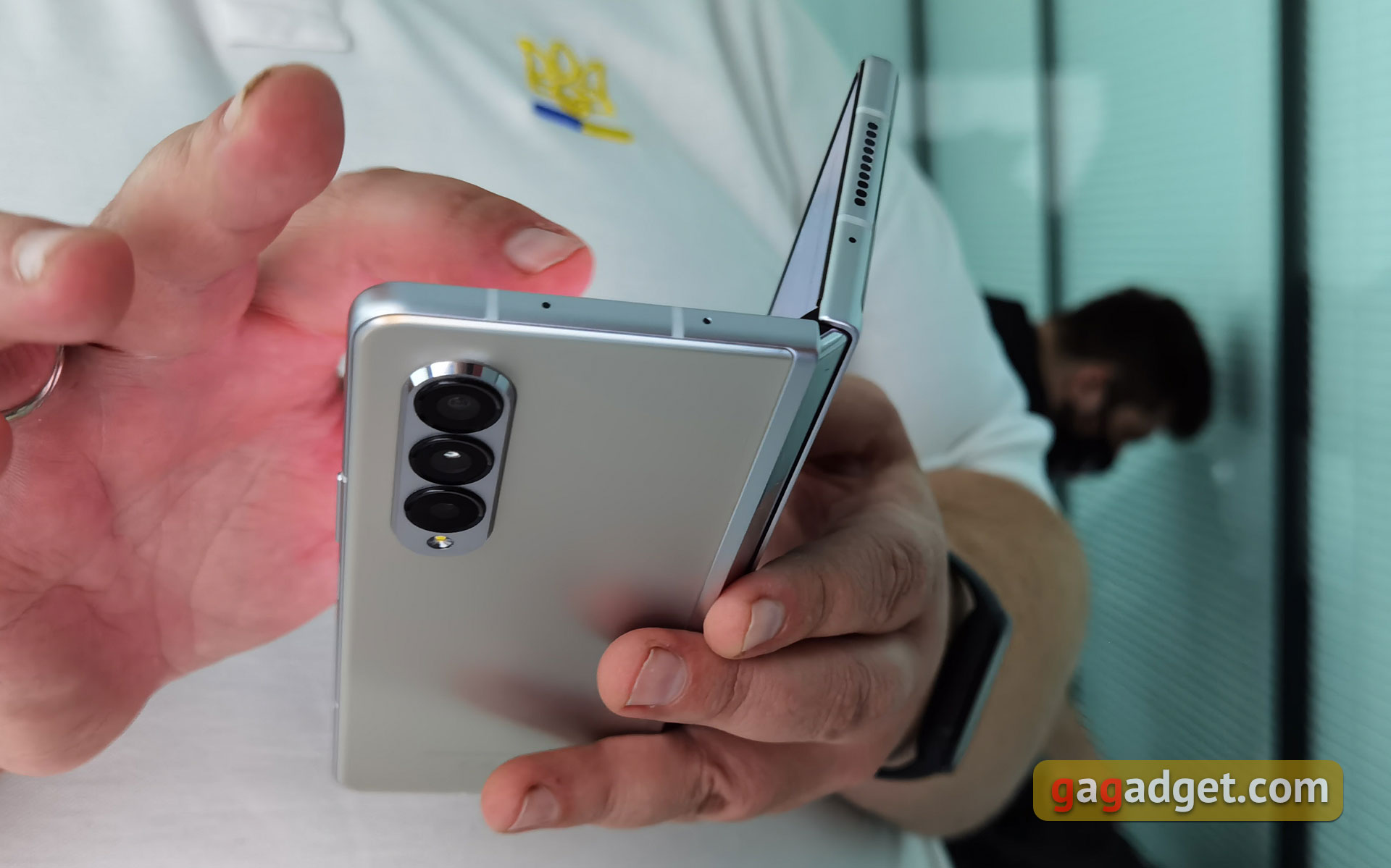 Samsung Galaxy Z Fold3, Galaxy Z Flip3 и другие новинки Galaxy Unpacked 2021 своими глазами-32