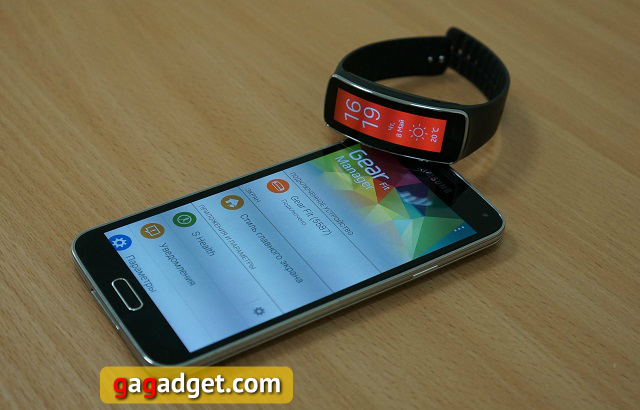 Обзор Samsung Gear Fit и S Health: лучше собаки