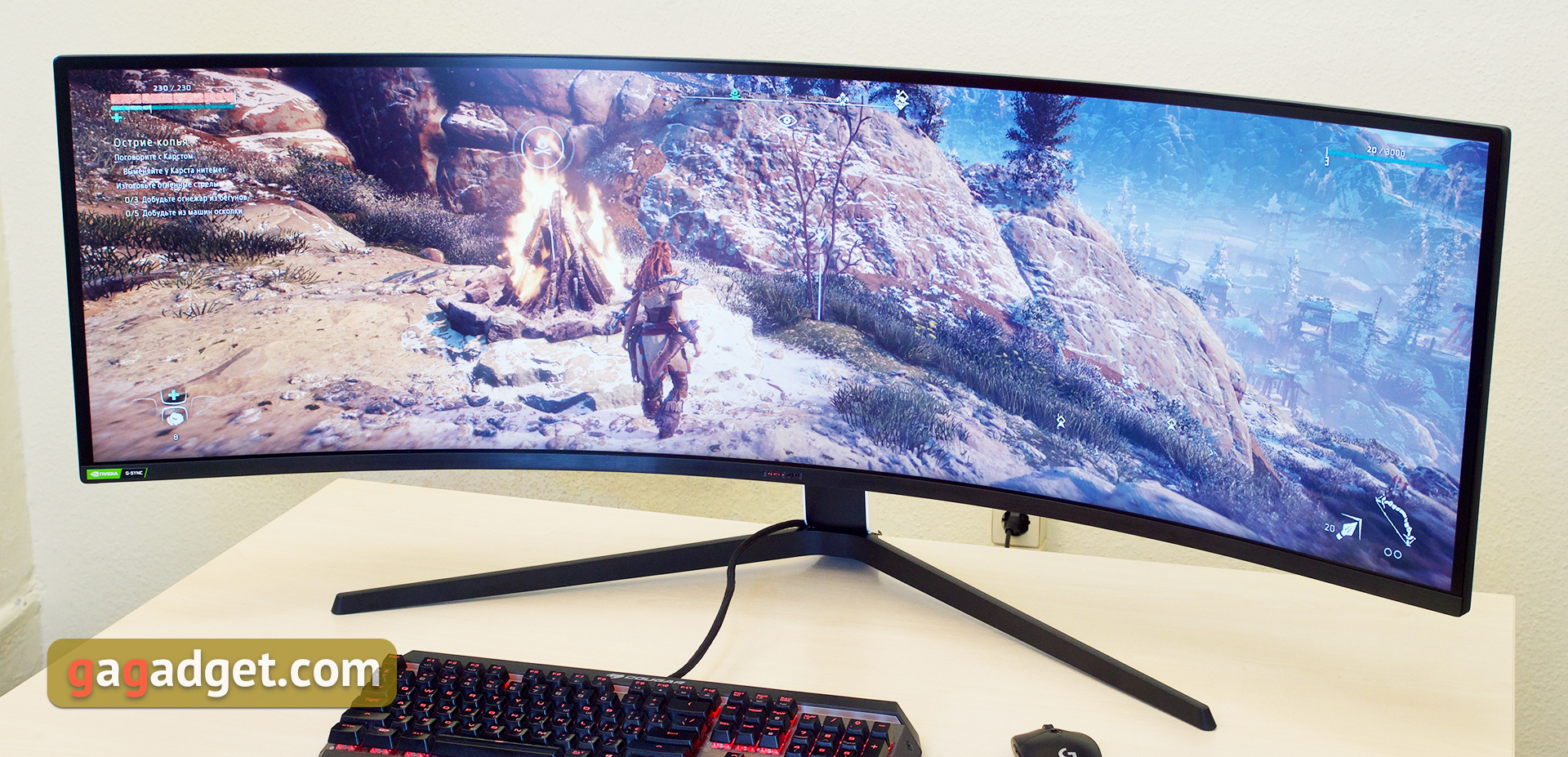 Обзор Samsung Odyssey G9: первый в мире геймерский монитор с радиусом изгиба 1 метр