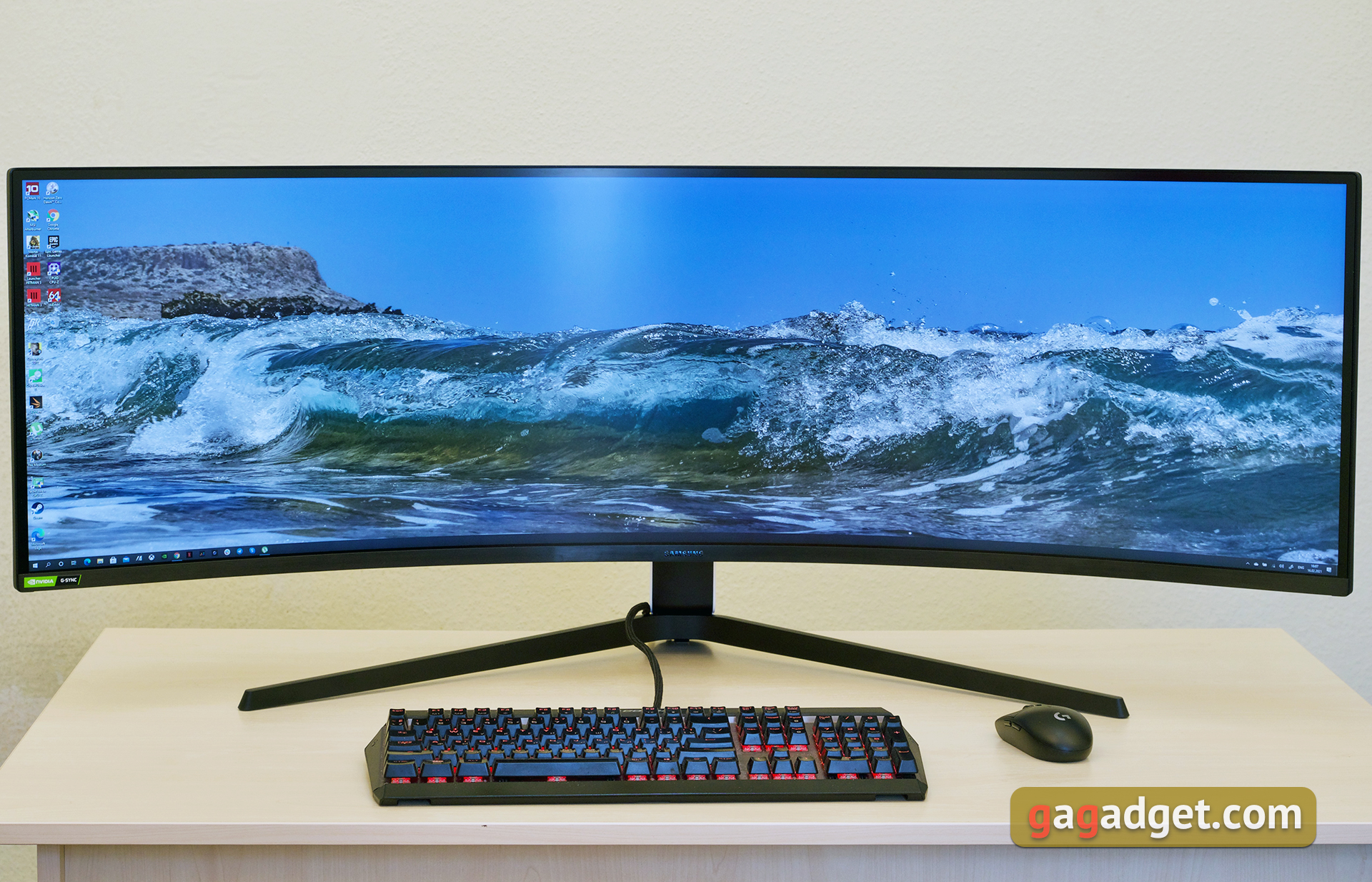 Обзор Samsung Odyssey G9: первый в мире геймерский монитор с радиусом изгиба 1 метр-10