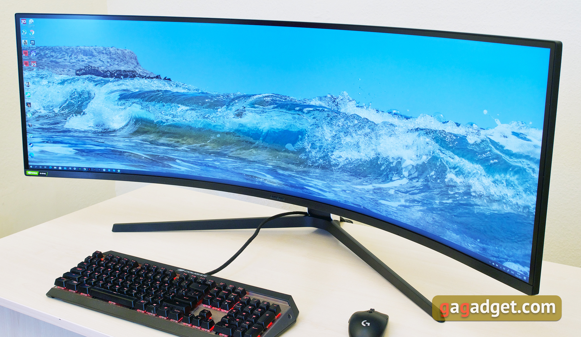 Обзор Samsung Odyssey G9: первый в мире геймерский монитор с радиусом изгиба 1 метр-96