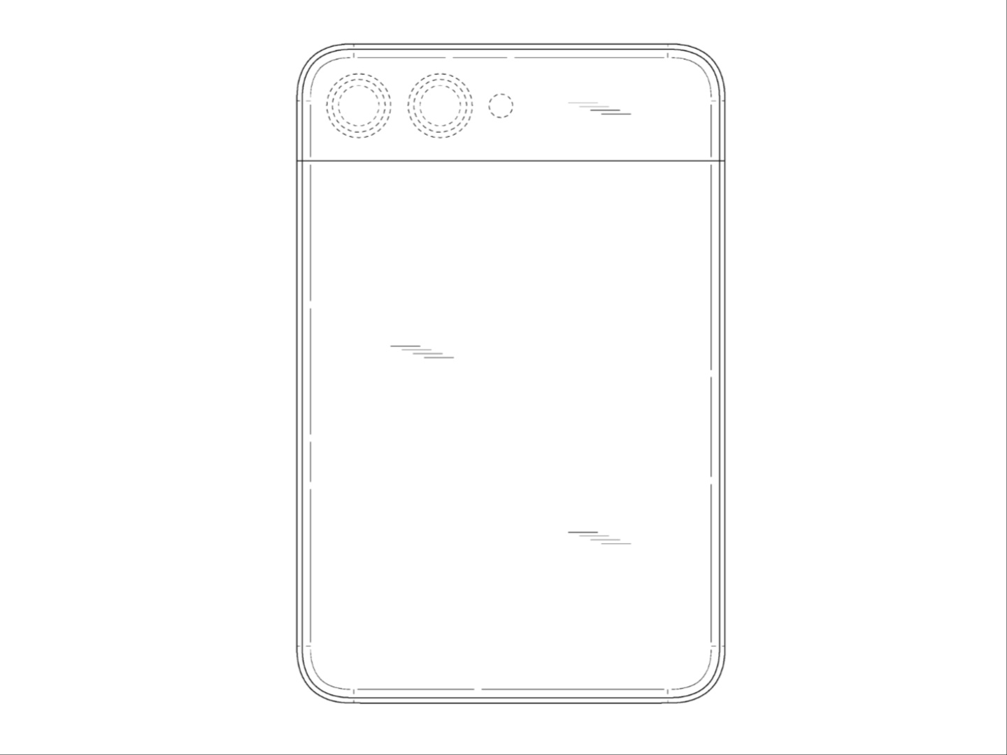 The back of Samsung's promoted phone patent