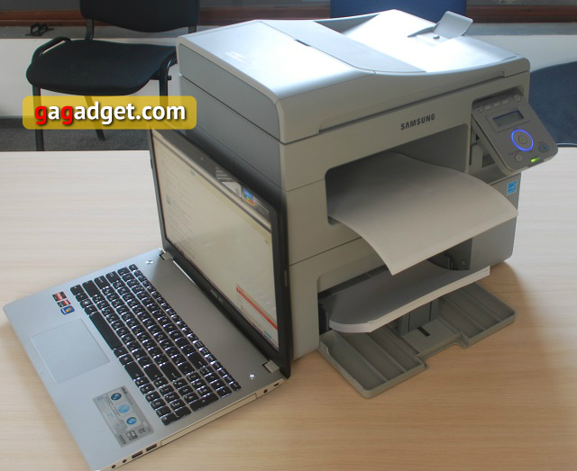 Обзор лазерного монохромного МФУ Samsung SCX-4650N-12