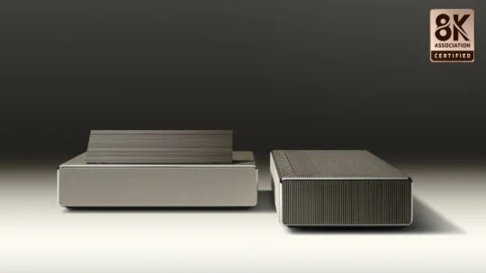 Samsung The Premiere 8K. Illustration showing the new projector from Samsung