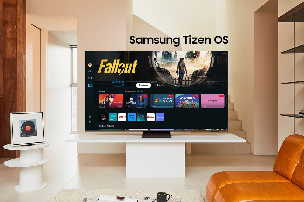 Телевізор з Tizen OS. Ілюстрація: Samsung