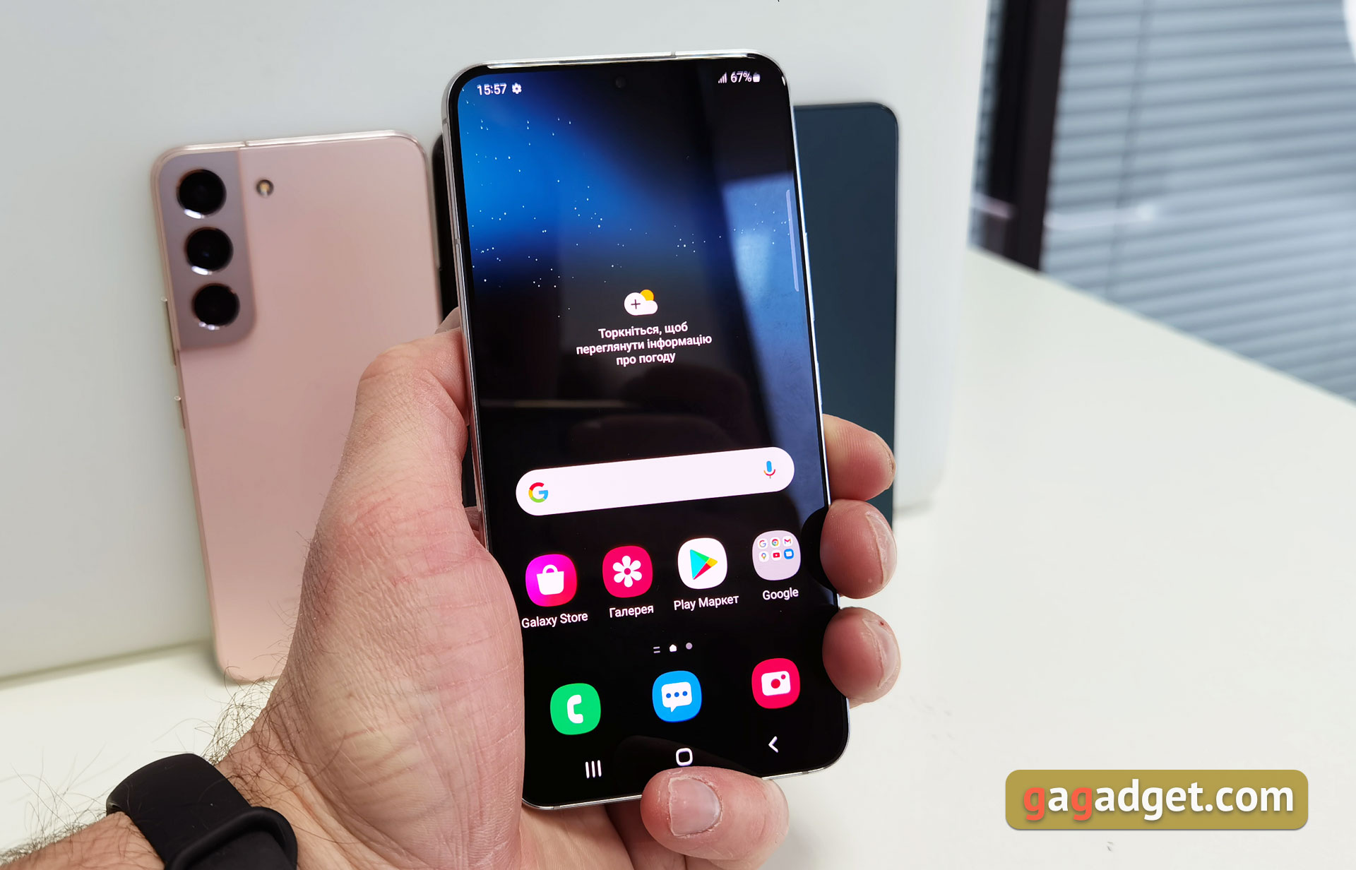 Флагманські смартфони Samsung Galaxy S22 та планшети Galaxy Tab S8 на власні очі-49