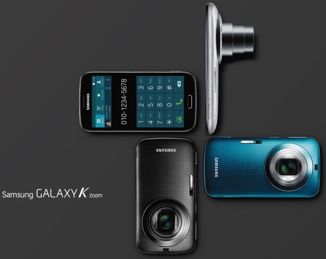 Samsung представила камерофон Galaxy K Zoom