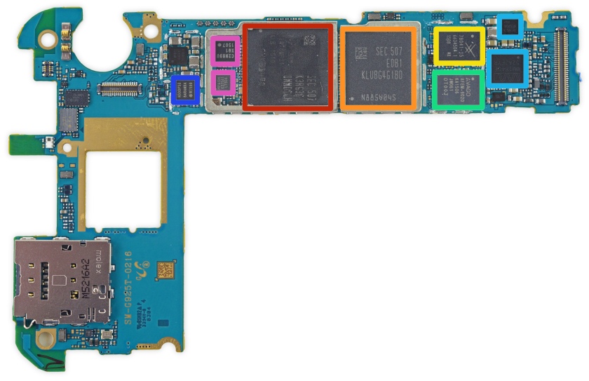 Вскрытие корейского флагмана Samsung Galaxy S6 edge-4