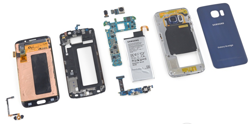 Вскрытие корейского флагмана Samsung Galaxy S6 edge-5