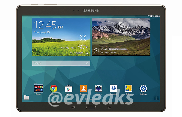 Пресс-рендеры планшетов Samsung Galaxy Tab S 10.5 и Galaxy Tab S 8.4