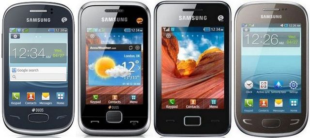 Четверо «рексов» из ларца: двухсимники Samsung серии REX