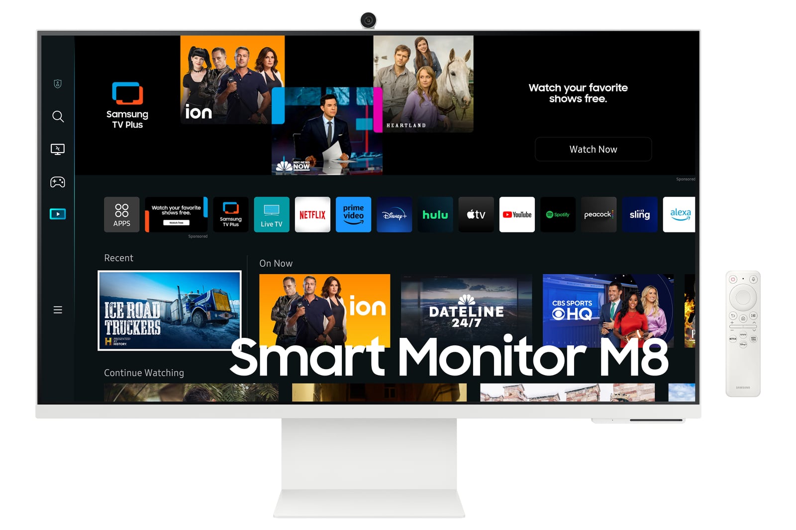 Samsung augmente au CES sa gamme de Smart Monitor M8 pour les modèles 27" et 32" en quatre couleurs