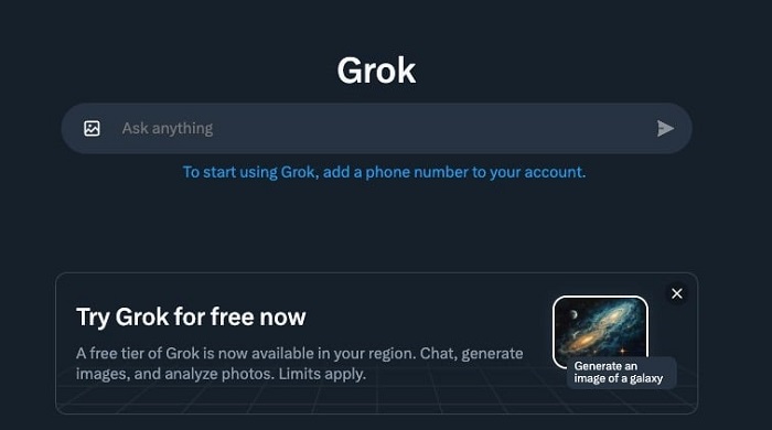 Les "tics bleus" ne seront pas nécessaires : X teste une version gratuite du chatbot Grok-2
