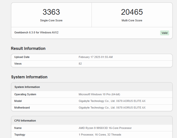 AMD Ryzen 9 9950X3D Performance Test