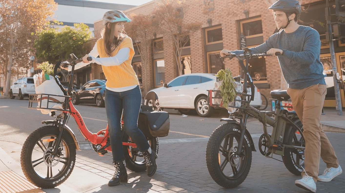 rattan electric bike