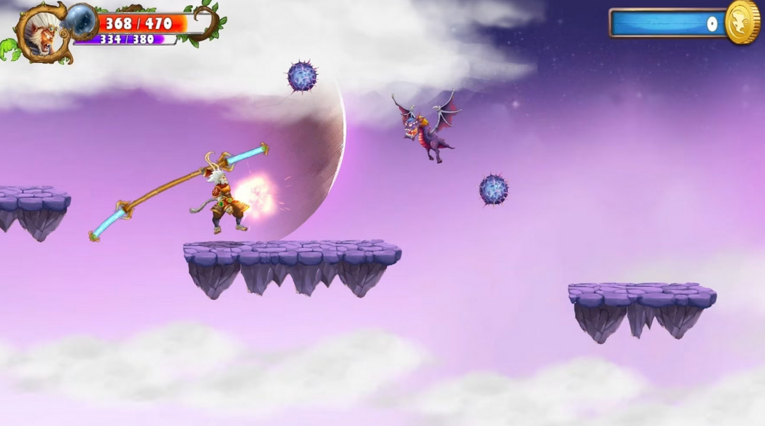 Screenshot of the game Wukong Sun: Black Legend 1