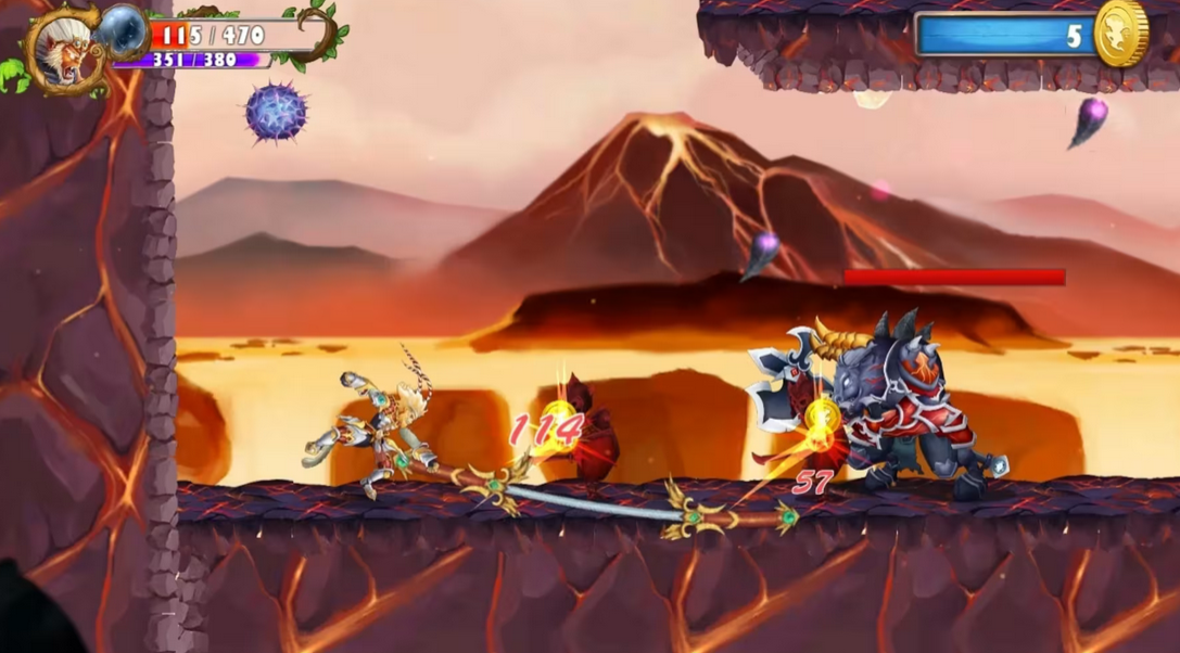 Screenshot of the game Wukong Sun: Black Legend 2