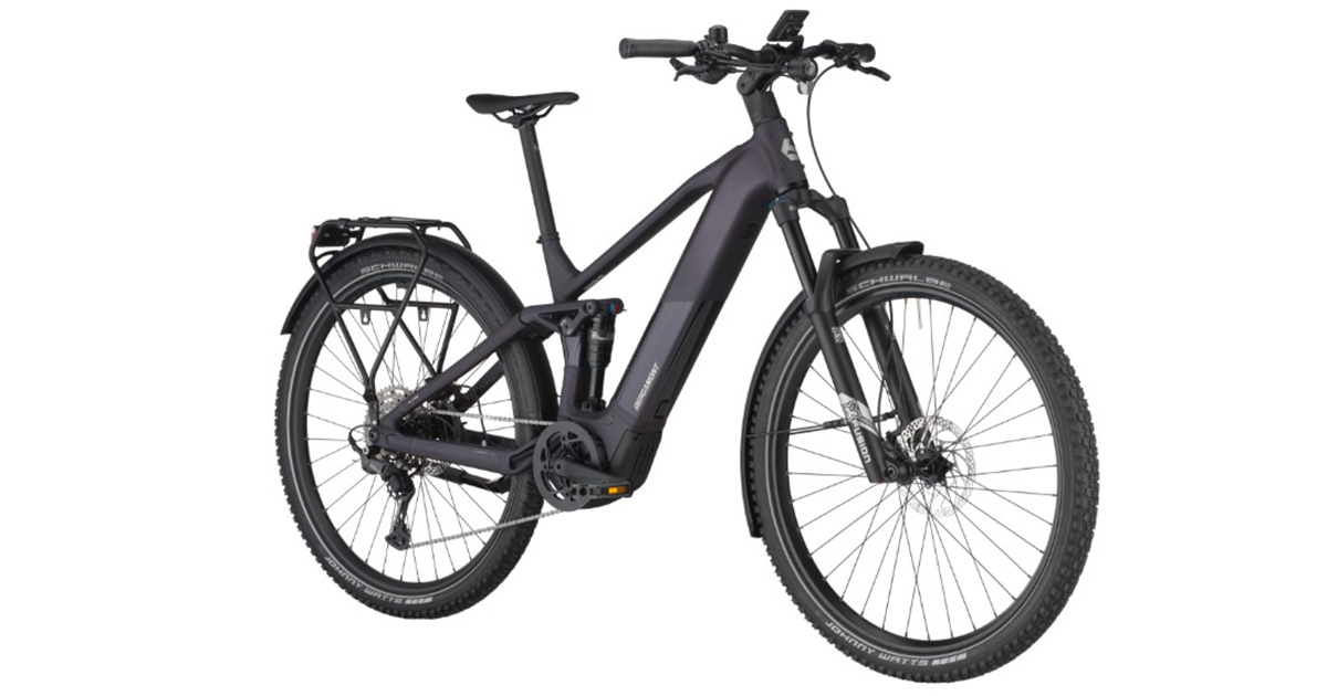 Le vélo électrique Bergamont E-Horizon SUV FS 10 vu sous un autre angle