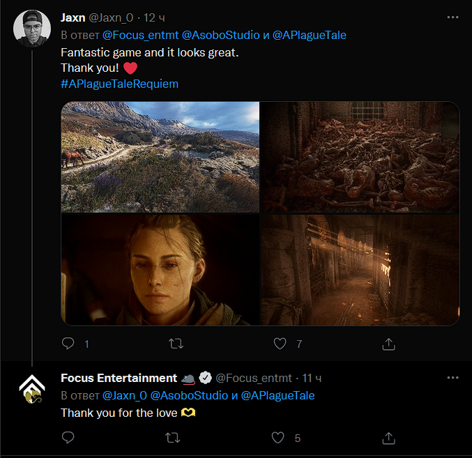 Manque de respect envers les fans : les développeurs de A Plague Tale : Requiem sont muets sur la situation concernant l'absence de 60 images par seconde sur les consoles et les problèmes d'optimisation.-3