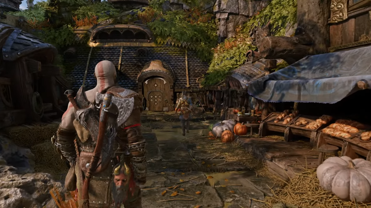 Разработчики God of War: Ragnarok рассказали о мире гномов Свартальхейм, где среди разнообразных биомов строится индустриальный город-8