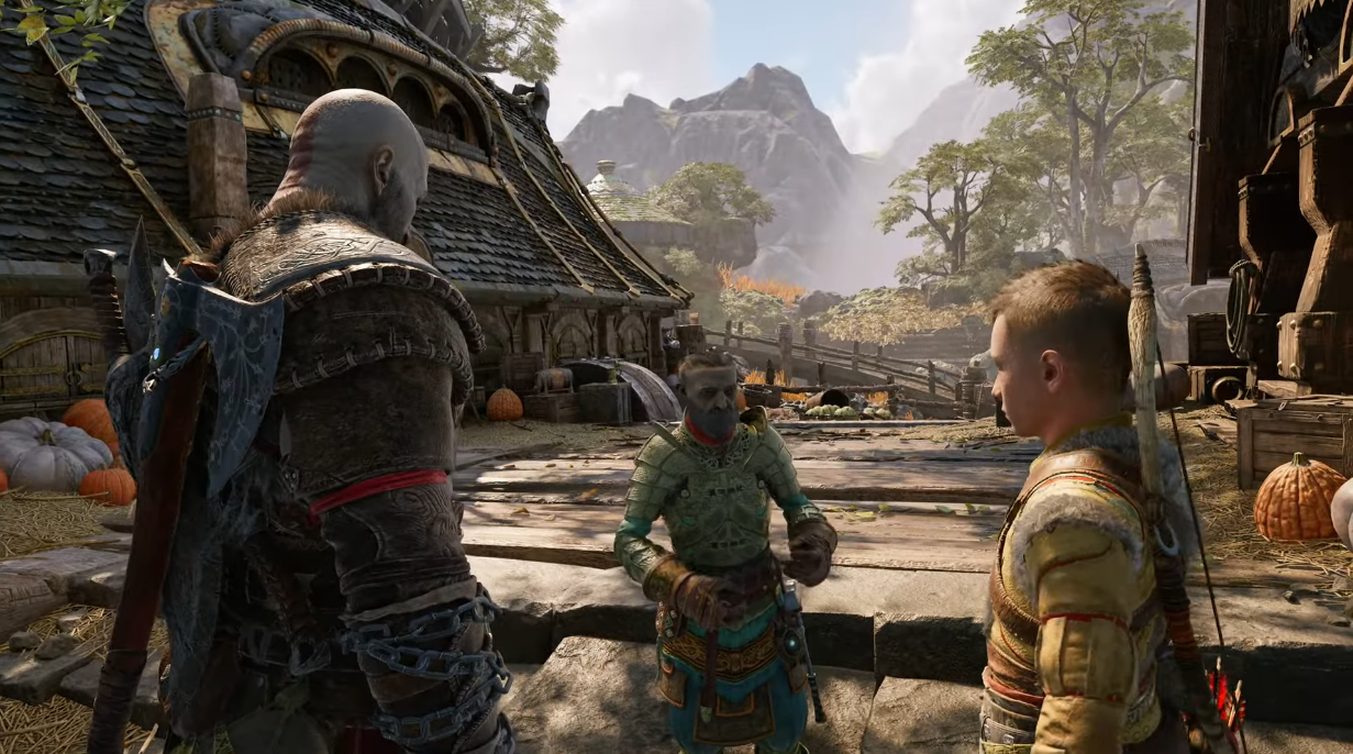 Разработчики God of War: Ragnarok рассказали о мире гномов Свартальхейм, где среди разнообразных биомов строится индустриальный город-10
